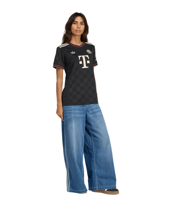 adidas fc bayern münchen trikot 3rd 20252026 damen schwarz