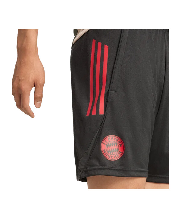 adidas fc bayern münchen tiro25 european competition training short 20252026 schwarz