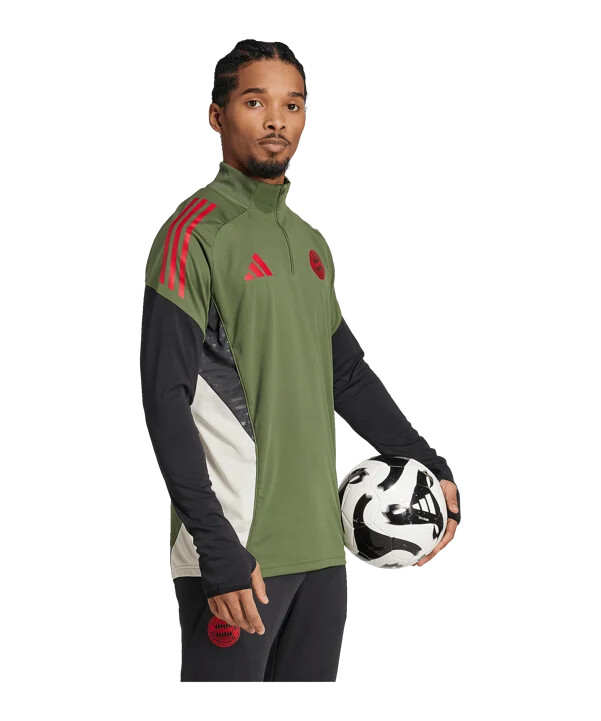 adidas fc bayern münchen tiro25 european competition training sweatshirt 20252026 grün