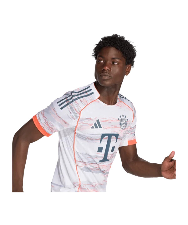 adidas fc bayern münchen authentic trikot away 20252026 weiß