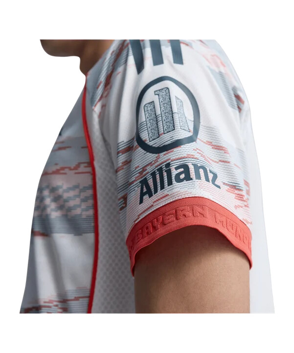 adidas fc bayern münchen authentic trikot away 20252026 weiß