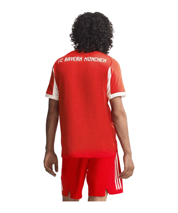 adidas fc bayern münchen authentic trikot home 20252026 rot