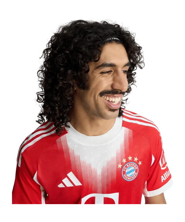 adidas fc bayern münchen authentic trikot home 20252026 rot
