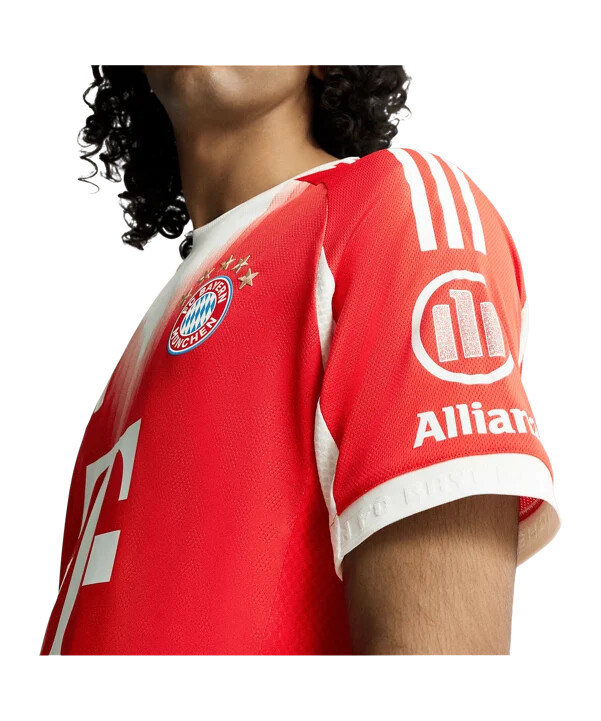 adidas fc bayern münchen authentic trikot home 20252026 rot