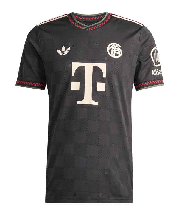 adidas fc bayern münchen authentic trikot 3rd 20252026 schwarz