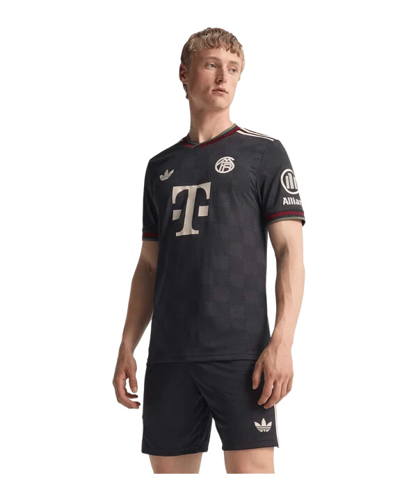 adidas fc bayern münchen authentic trikot 3rd 20252026 schwarz