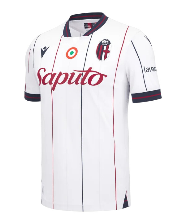 macron fc bologna trikot away 20252026 weiß