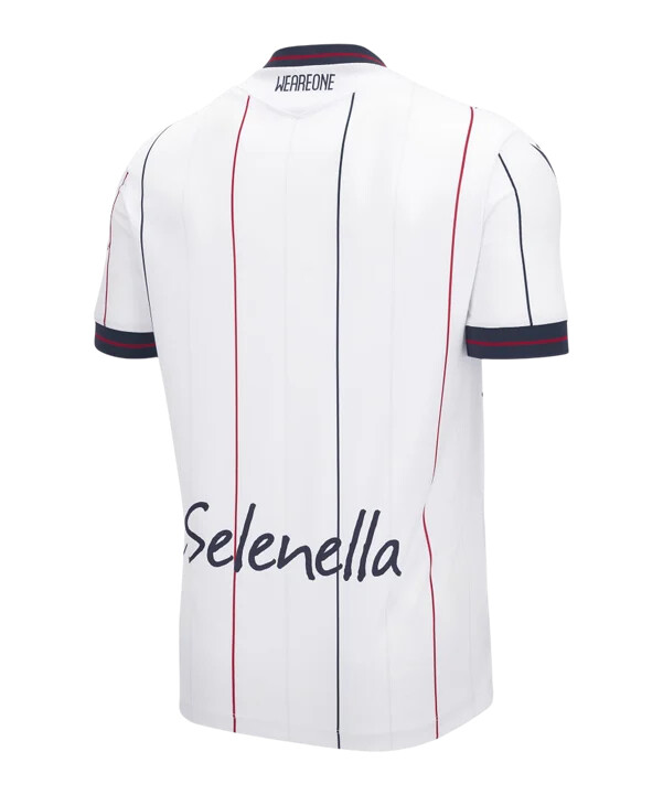 macron fc bologna trikot away 20252026 weiß