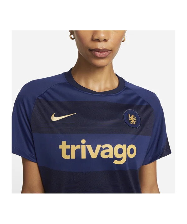 nike fc chelsea london prematch shirt 20212022 damen blau f422