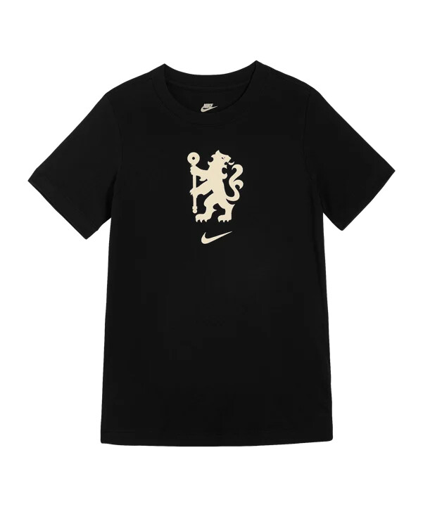 nike fc chelsea london t-shirt schwarz f010