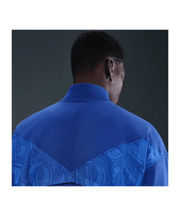nike fc chelsea london strike anthem jacke blau f495