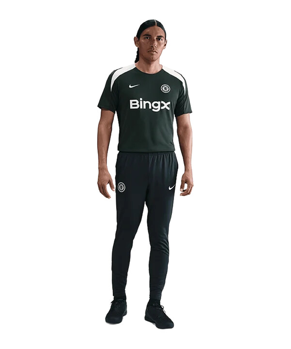 nike fc chelsea london trainingsshirt grün f347
