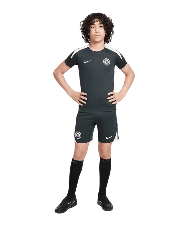 nike fc chelsea london trainingsshirt kids grün f347