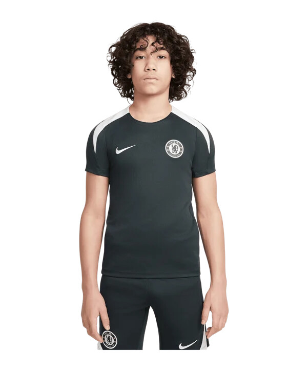 nike fc chelsea london trainingsshirt kids grün f347