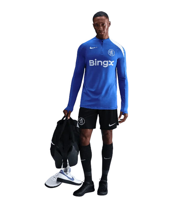 nike fc chelsea london strike short schwarz f010