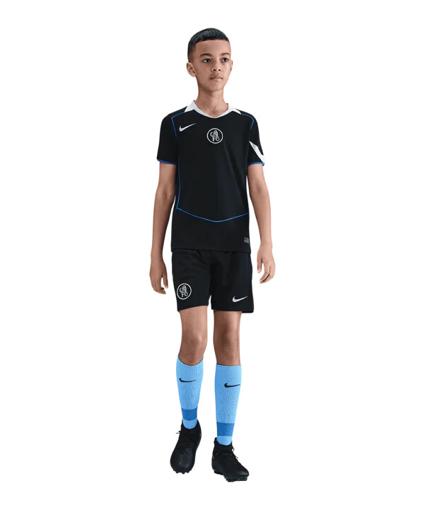 nike fc chelsea london trikot 3rd 20252026 kids schwarz f011