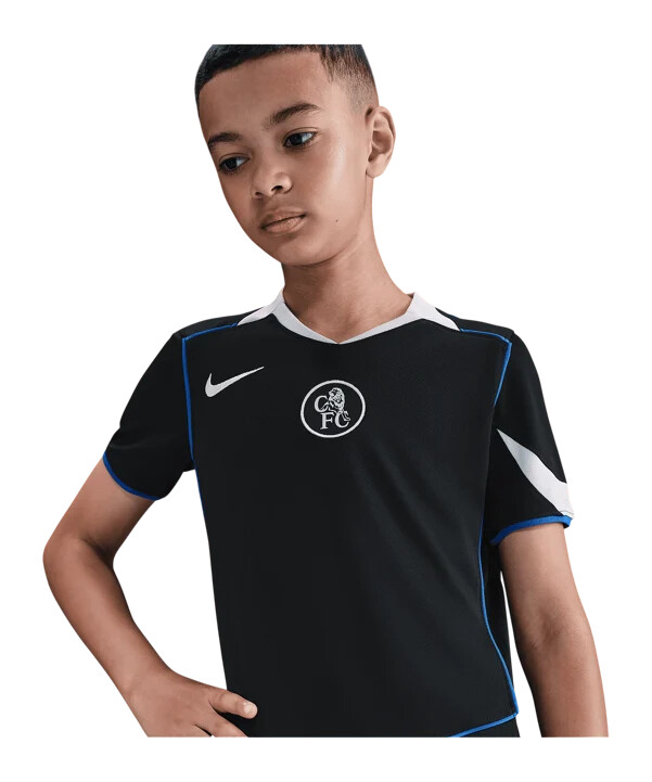 nike fc chelsea london trikot 3rd 20252026 kids schwarz f011