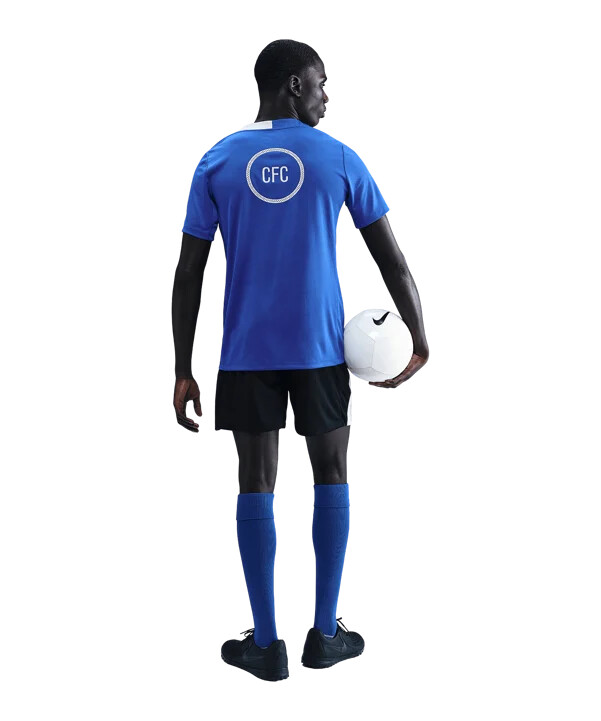 nike fc chelsea london strike trainingsshirt blau f481