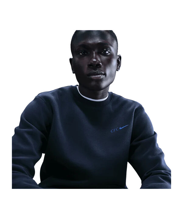 nike fc chelsea london nsw club sweatshirt blau f451
