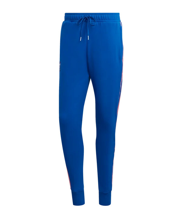 adidas juventus turin jogginghose blau