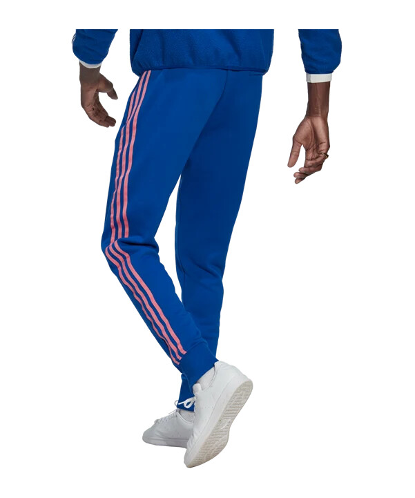 adidas juventus turin jogginghose blau
