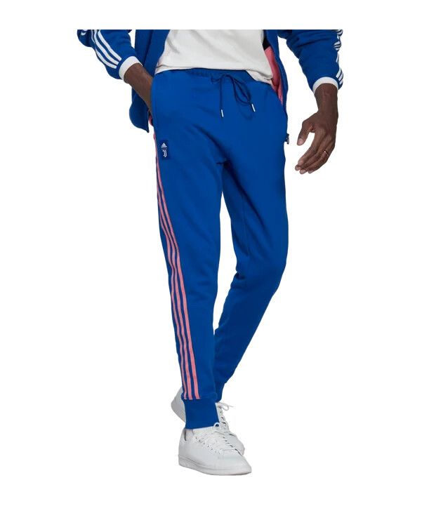 adidas juventus turin jogginghose blau