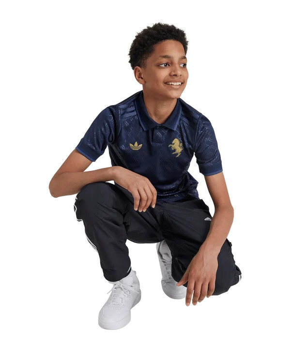 adidas originals juventus turin trikot 3rd 20242025 kids blau