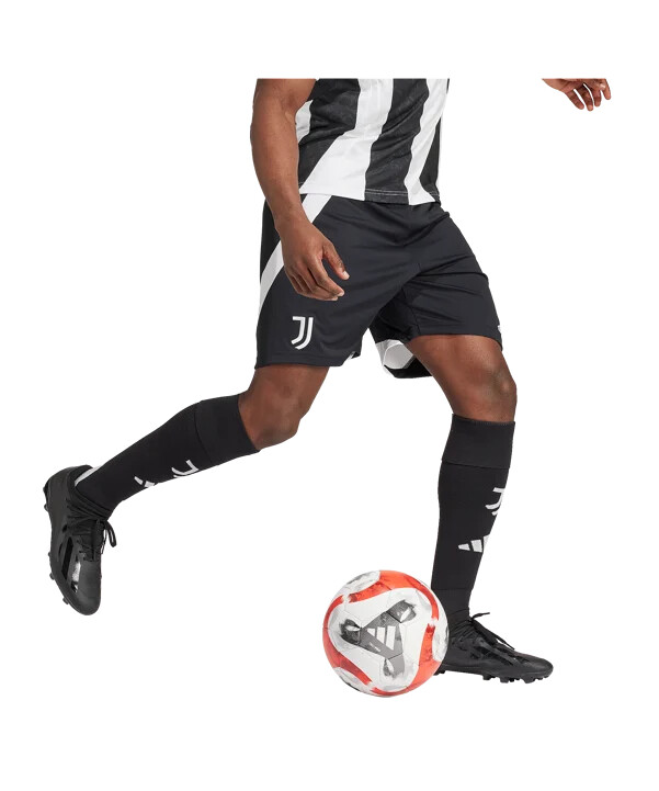 adidas juventus turin short home 20242025 schwarz