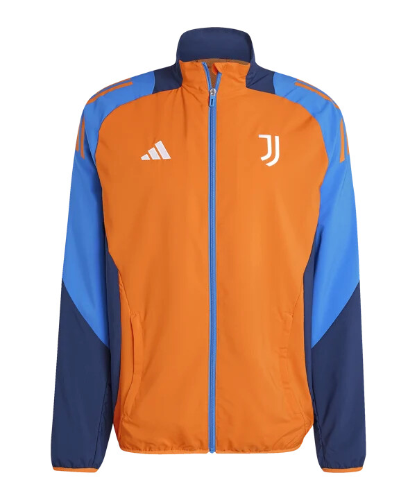 adidas juventus turin prematch jacke orange