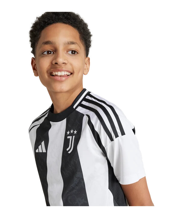 adidas juventus turin trikot home 20242025 kids weiss
