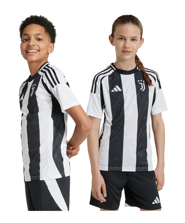 adidas juventus turin trikot home 20242025 kids weiss
