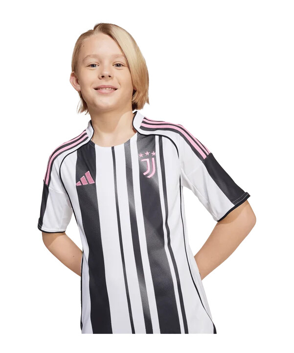 adidas juventus turin trikot home 20252026 kids weiß