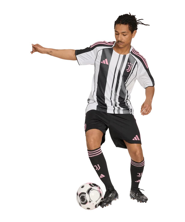 adidas juventus turin short home 20252026 schwarz