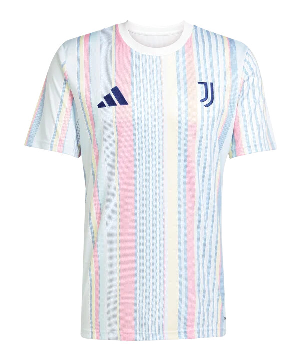 adidas juventus turin prematch trikot weiß