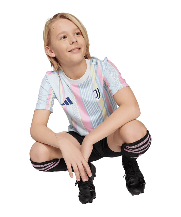 adidas juventus turin prematch trikot kids weiß