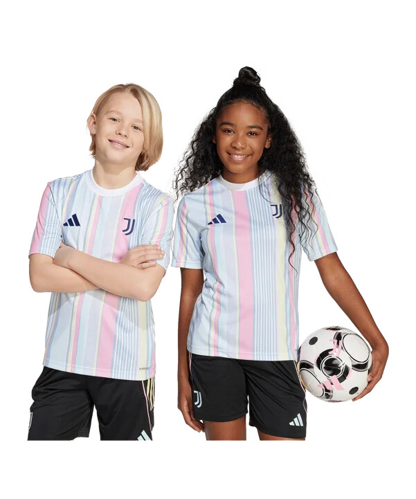 adidas juventus turin prematch trikot kids weiß