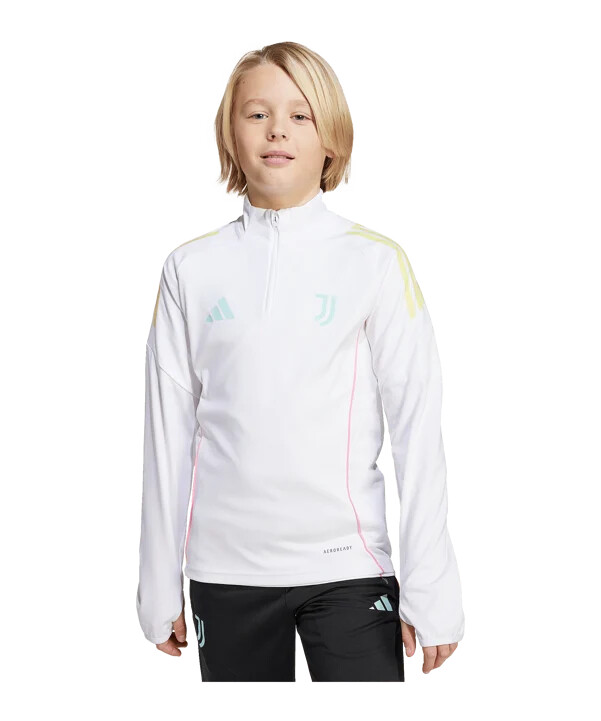 adidas juventus turin competition sweatshirt kids weiß