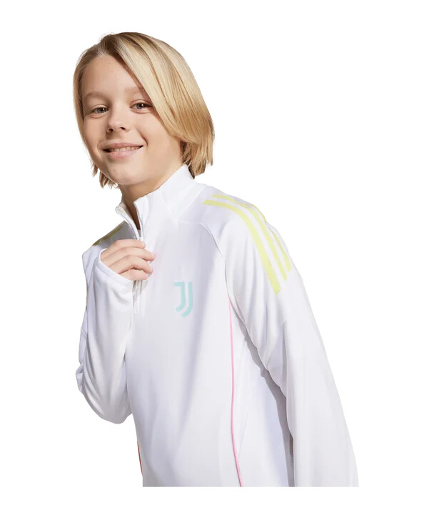 adidas juventus turin competition sweatshirt kids weiß