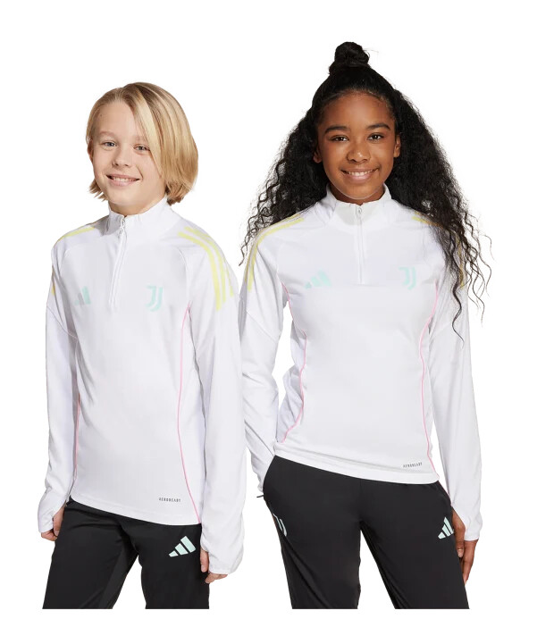 adidas juventus turin competition sweatshirt kids weiß
