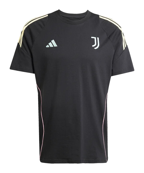 adidas juventus turin t-shirt schwarz