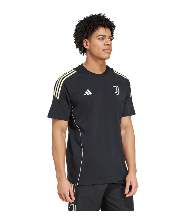 adidas juventus turin t-shirt schwarz