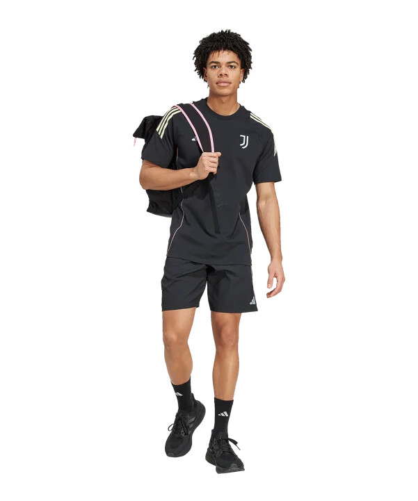 adidas juventus turin t-shirt schwarz