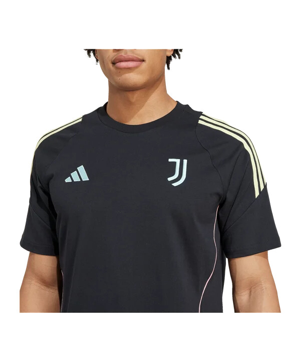 adidas juventus turin t-shirt schwarz