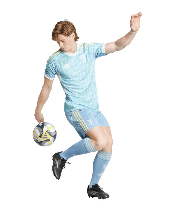 adidas juventus turin short away 20252026 blau