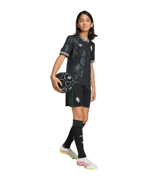 adidas juventus turin short 3rd 20252026 kids schwarz