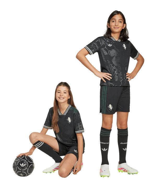 adidas juventus turin short 3rd 20252026 kids schwarz