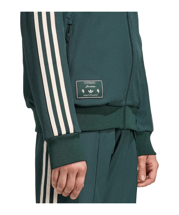 adidas juventus turin icon track sweatshirt grün