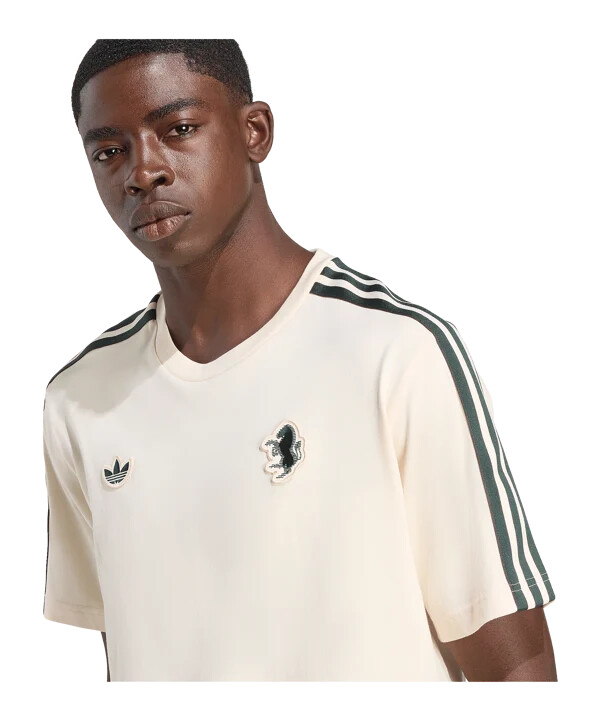 adidas juventus turin icon t-shirt beige