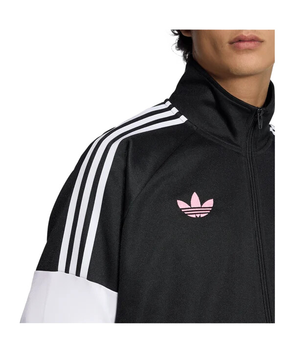 adidas juventus turin lfstlr track sweatshirt schwarz