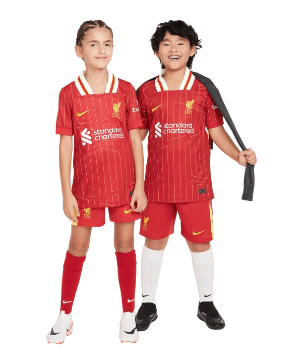 nike fc liverpool trikot home 20242025 kids rot f688